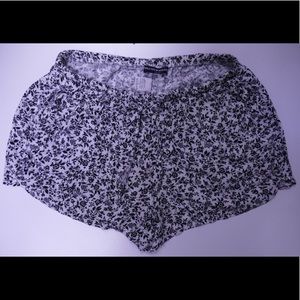 Brandy Melville Soft Floral Shorts
